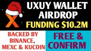 Uxuy Airdrop Update | UXUY DEX Airdrop Update | Uxuy Wallet Airdrop New Update