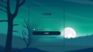 Login Form with Blur Effect in HTML & CSS | Login form in HTML & CSS | HTML CSS