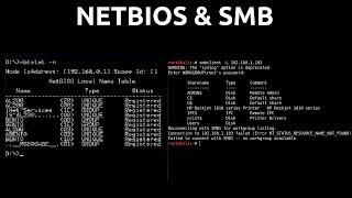 NetBIOS And SMB Enumeration - Nbtstat & smbclient