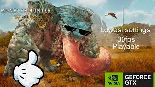 Lowest Settings GTX 1660 | Monster hunter wilds beta