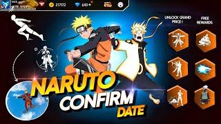 Naruto Legendary Bundle Date, In Game Review, Free Rewards | free fire new event | ff new event