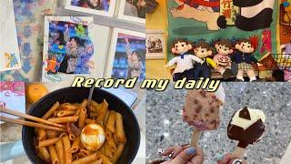 Record February life大二寒假生活 | 吃喝 | 看剧 | 咕卡手账 | 和朋友出去玩 | 圆梦ktv | 我想吃梦龙 | 我讨厌开学！！！