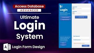 Ultimate Login System in Access Database Project Part-1