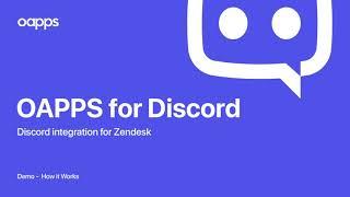 Discord integration for Zendesk