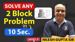 Friction - Two block Friction Problems  NEET