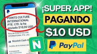  ¡SUPER APP! Para GANAR DINERO A PAYPAL $10.00  Novelah  PRUEBA de PAGO Gana Dinero a PayPal