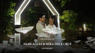 Nash Aguas and Mika Dela Cruz's Wedding | Same Day Edit by Nice Print Photography