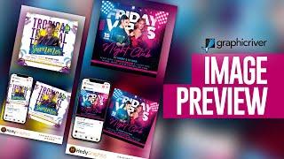 How to Design Graphicriver PREVIEW IMAGE I Photoshop Tutorial