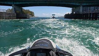 KEY LARGO TO HAULOVER INLET ON SEADOO 120 MILES