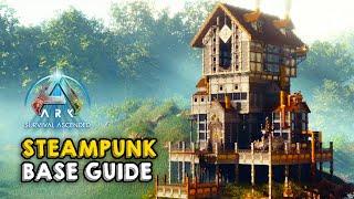 Ultimate Steampunk Base Tutorial | New Aberration Structures! | ARK: Survival Ascended