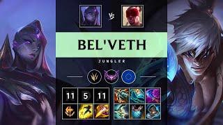 Bel'Veth Jungle vs Lee Sin: Rampage - EUW Master Patch 14.21