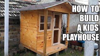 How to Make: DIY Kids Playhouse