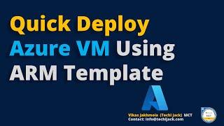Azure VM Deployment Using Azure Resource Manager Template
