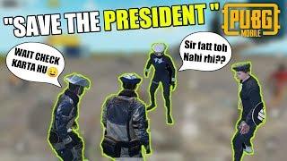 Funny Voice Chat - PUBG MOBILE - Save The President Challenge