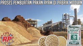 PRODUCTION PROCESS OF MAKING FEED OR CHICKEN PUR IN A MODERN FACTORY