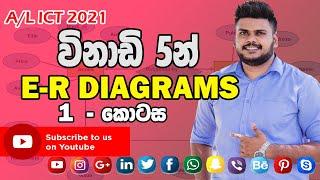 A/L ICT E-R Diagram විනාඩි 5න් (භූතාර්ථ සටහන්) Part 1