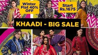 40% OFF Khaadi SALE Winter Collection 2021 with price | Khaadi Sale 2021 | Video Full Collection