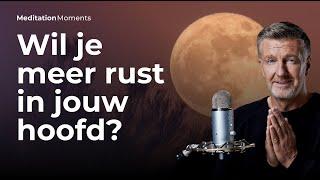 Meer rust in je hoofd? Luister naar deze rustgevende meditatie | Geleide Meditatie Michael Pilarczyk