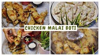 Chicken Malai Boti Recipe With Javeria Hukkawala #chickenmalaibotirecipe #malaiboti