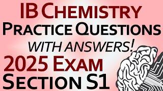 IB Chemistry 2025 Exam Practice Questions - S1 Models of the Particulate Nature of Matter - SL/HL