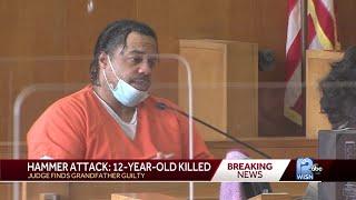 Verdict delivered for grandfather accused of killing boy with hammer