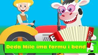 Deda Mile ima farmu i bend | Old MacDonald Had A Farm | Dečije pesme | Pesme za decu | Jaccoled