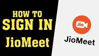 How to Sign In JioMeet App Android & ios 2020 || Sign in JioMeet App