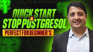 PostgreSQL Start & Stop Tutorial - Beginner’s Guide | How to Start & Stop PostgreSQL @aalokinstitute