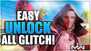 NEW Broken INSTANT UNLOCK ALL GLITCH FOR MW3! WARZONE GLITCH -MW3