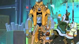 One Piece - Franky´s Epic Face and Tiger Costume