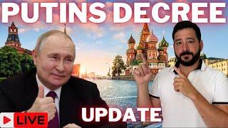 Update on Russian Immigration Decree With LAWYER!