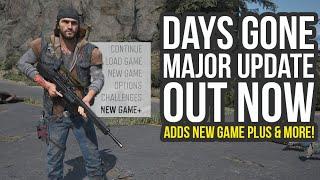 Days Gone Update 1.50 OUT NOW - Adds New Game Plus, Weapon, Trophies & More (Days Gone New Game +)