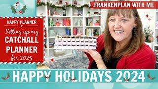 2025 Planner Setup | Frankenplanning my Catchall + Wellness Planners | Happy Planner