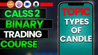 Class 2 | Types of Candle | Price Action | Binary Trading Course | RK Trader Trading