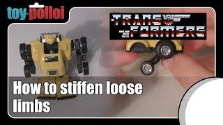 Fix it Guide - Stiffening loose limbs on Transformers G1 figures