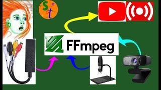 How to Stream to YouTube with Different Video Input Devices (V4L2) - FFMPEG Series Part 3