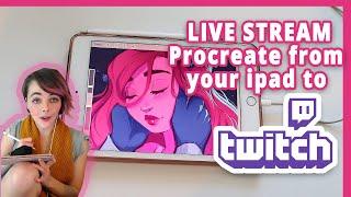 How to Live Stream your ipad to Twitch!