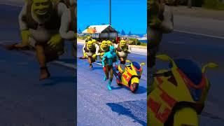 Spider man - cheated his Shrek  #shorts #viral #gta5 #ytshorts #trending #spiderman