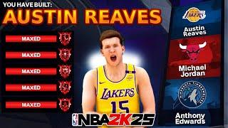 BEST AUSTIN REAVES GUARD BUILD (UNSTOPPABLE) in NBA 2K25! BEST TALL GUARD BUILD in NBA 2K25!