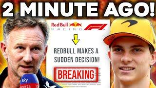 HUGE NEWS for Redbull & Piastri JUST CONFIRMED! Lawson at Risk of Facing Perez's Fate | F1 News