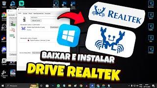 Como Baixar e Instalar o Driver Realtek High Definition Audio no Windows 10 e 11?