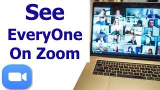 How to see everyone on Zoom | How To View All Participants In Zoom Meeting | #zoommeeting