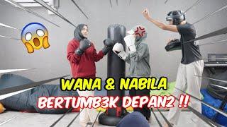 WANA & NABILA BERTUMB3K DEPAN2 !! - AMIR PENING PILIH MANA !