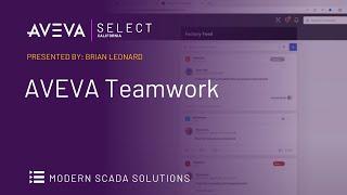 AVEVA Teamwork | Modern SCADA Solutions