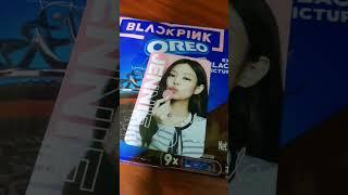 Blackpink Oreo Exclusive Blackpink picture card #shorts #blackpink