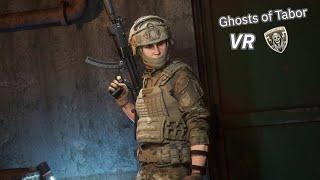 Surviving in a raid in VR'S Escape from Tarkov (Ghosts of Tabor)