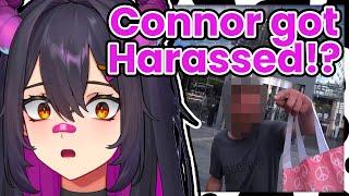 Rainhoe Reacts to Connor Getting Harassed during His IRL Stream