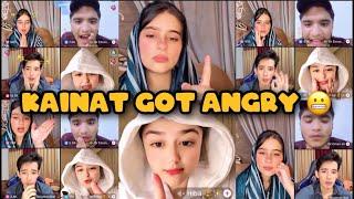 Kainat Qureshi got angry on TikTok Live 