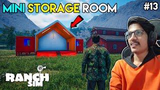 Constructing A Mini Storage Room | Ranch Simulator | #13 | THE COSMIC BOY