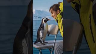 Meeting a Penguin Bestie in Antarctica  Face-to-Face with Nature's Cutest!